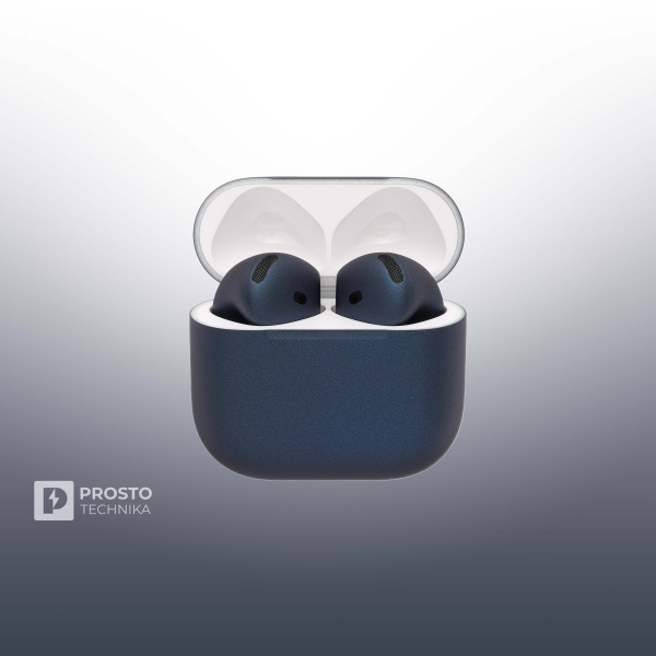 Apple Беспроводные наушники Apple AirPods 4 ANC / Темно-синий